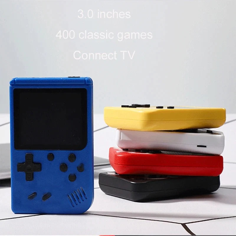 Mini Retro Handheld Game Console – 400 Games Smart Arabia Mart