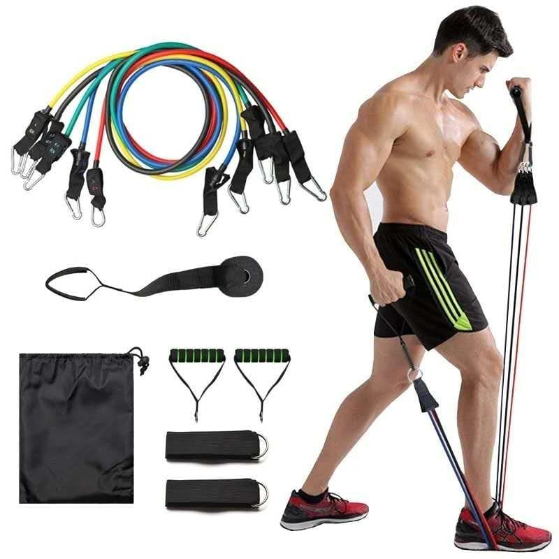 SmartMart® Power Exercise Resistance Band Set 5 In 1 SmartMart®