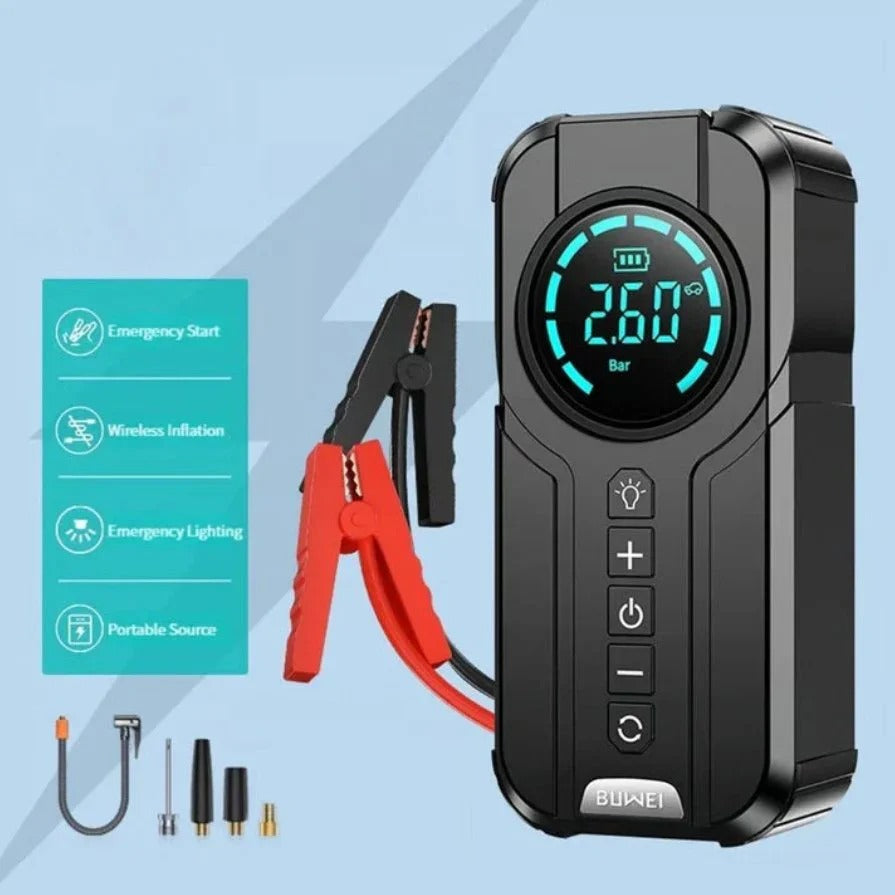 Jump Starter With Air Pump Smart Arabia Mart