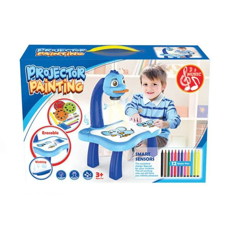 LED Projector Art Painting Table for Kids Smart Arabia Mart